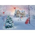 thumbnail image 1 of Box Home for Christmas Christmas Cards - 15 Cards / 16 Foil Envelopes, 1 of 4