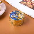 thumbnail image 2 of Storage Box Vintage Ornament Case Trinket Gift Treasure Box Retro Creative Packing Box Storage Container Decoration Treasure Chest Box Antique Storage Boxes Organizers, 2 of 8