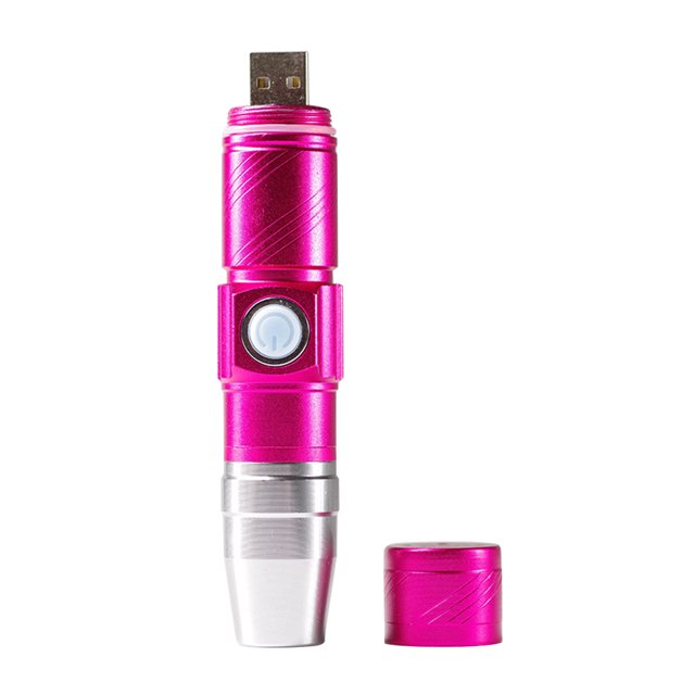 Yeacher Nail LED Flashlight Mini Flashlights for Nails Drying Lamp Rechargeable & Portable Nail Dryer for Nail