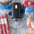 thumbnail image 4 of Scelleuse sous Vide Portative Compacte Automatique pour Usage Domestique Scelleuse Portable avec Fonctions de Vide et de Scellage pour Conservation Sèche et Humide Outil Pneumatique Clé à Impact d'Air, Perceuse à Air, R, 4 of 5