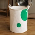 thumbnail image 1 of Panier à Linge Sale en Coton et Lin Grande Capacité, Seau de Rangement pour Jouets et Articles Divers, Panier de Rangement Multifonction Pliable Épaissi avec Sangle, 1 of 7