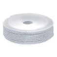 thumbnail image 1 of Unique Bargains Twisted Nylon Twine Thread Beading Cord 3mm 7M/23 Feet Extra Strong Braided Nylon String, Light Grey, 1 of 6