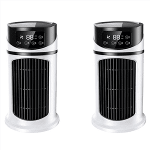 2X portatif Air Conditionneur Air Ventilateur d'eau de refroidissement Air Ventilateur de conditionnement pour bureau Air Conditionneur portable