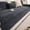 Black, variant on Sofa Cover,Washable Plush Sofa Protector,Non-Slip Couch Cover,Seater Furniture Cover,Thick Soft Sofa Slipcover,Home Sofa Protector,Plush Couch Protector,Furniture Protection Cover