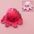 thumbnail image 4 of Qiaoxi Pendentif en Peluche Pieuvre Réversible, Expression Double Face, Porte-Clés Pieuvre à Retourner, Jouet Poupée, 4 of 7