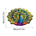 thumbnail image 3 of 3D Shaped Velvet Area Rug Elegant Decorative Soft Floor Mat For Bedroom Living Room Closet Bedside, 3 of 6