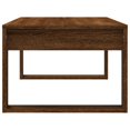 thumbnail image 3 of vidaXL Coffee Table Brown Oak 102x50x35 cm Engineered Wood, 3 of 5