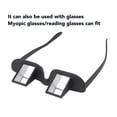 thumbnail image 3 of Lazy Glasses, Black Bed Prism Glasses  For Laying Down Reading, 3 of 8