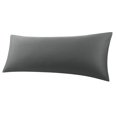 thumbnail image 1 of PiccoCasa 100% Cotton Body Pillowcases Soft Envelope Closure Dark Gray 20"x72", 1 of 7