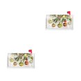 thumbnail image 1 of Wweixi Durable Oxford Box Cover For Letter Box 2118in Size Gifts Cloth Harvest Mailbox Cover Post Box YTYH2309072 2Set, 1 of 6