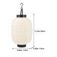 thumbnail image 2 of 2 pcs Japanese Folding Lanterns Paper Hanging Lanterns Decorative Lanterns with Lights, 2 of 9