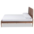 thumbnail image 4 of Baxton Studio Kassidy Walnut Brown Finished Wood Full Size Platform Bed, 4 of 11