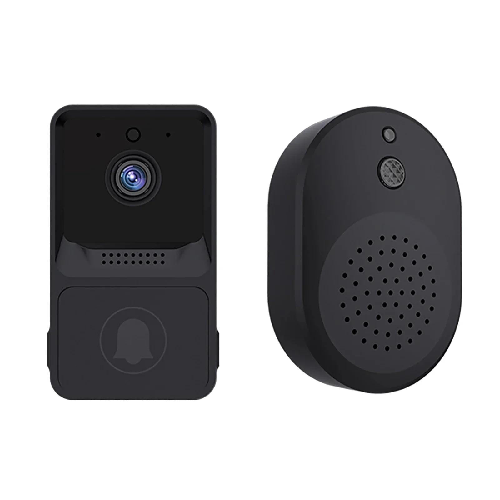 Aiwit Smart Camera Doorbell: Wireless WiFi Video Doorbell with Two-Way Audio, Mini Smart Home Device & Car Phone Holder