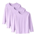 thumbnail image 2 of YUNAFFT T-Shirts Superposés Garçons & Filles Manches Longues Col Rond Légers Basiques Style Décontracté Essentiel, 2 of 8