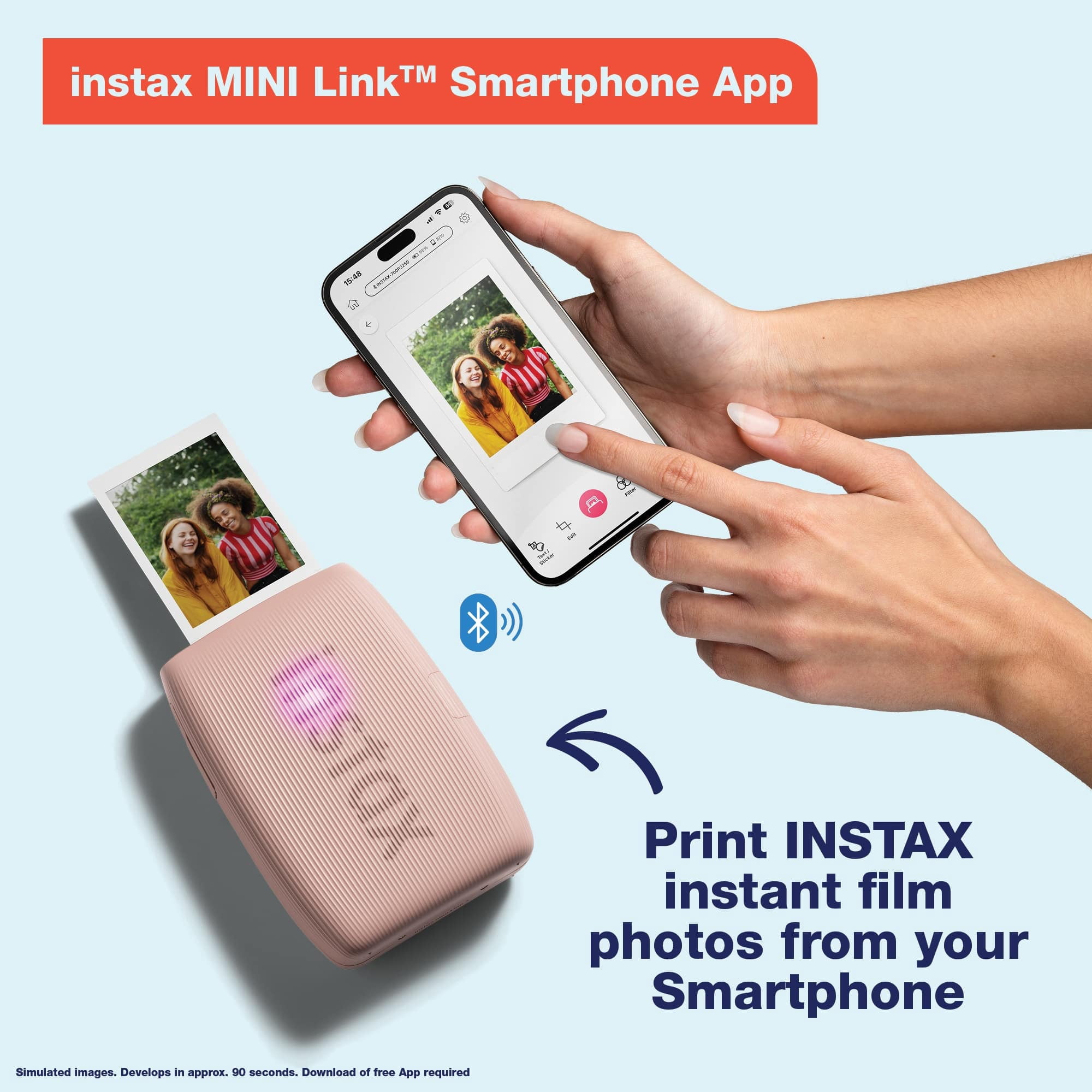 Fujifilm Instax Mini Link 3 Imprimante pour Téléphone Intelligent -
