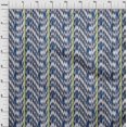 thumbnail image 3 of oneOone Polyester Tissu Lycra Rayure & Tissu Imprimé Chevron Ikat BTY 56 Pouces de Large, 3 of 4
