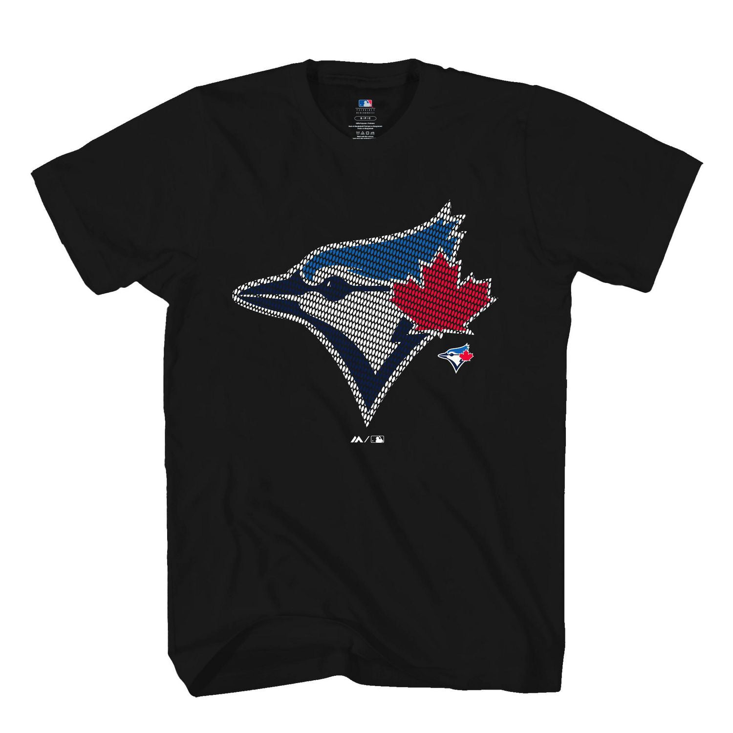 T-shirt à manches courtes en maille pour hommes des Blue Jays de Toronto de la MLB *Exclusivité en lignes
