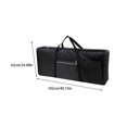 thumbnail image 1 of Baohd Piano Padded Case Electronic Organ Bag Protective Waterproof Storage Oxford Cloth Sleeve Backpack Large Capacity Black, 1 of 6