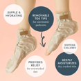 thumbnail image 4 of Voesh Collagen Socks With Argan Oil - 3 Pack, 4 of 9
