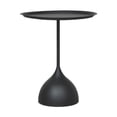 thumbnail image 1 of simhoa Small End Table Coffee Drink Table for NightStand Patio Home Office Black Tall Shape, 1 of 5