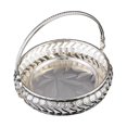 thumbnail image 3 of veasfak Fruit Tray with Handle Creative for Household Cupcake Display Birthday Party Round, 3 of 9