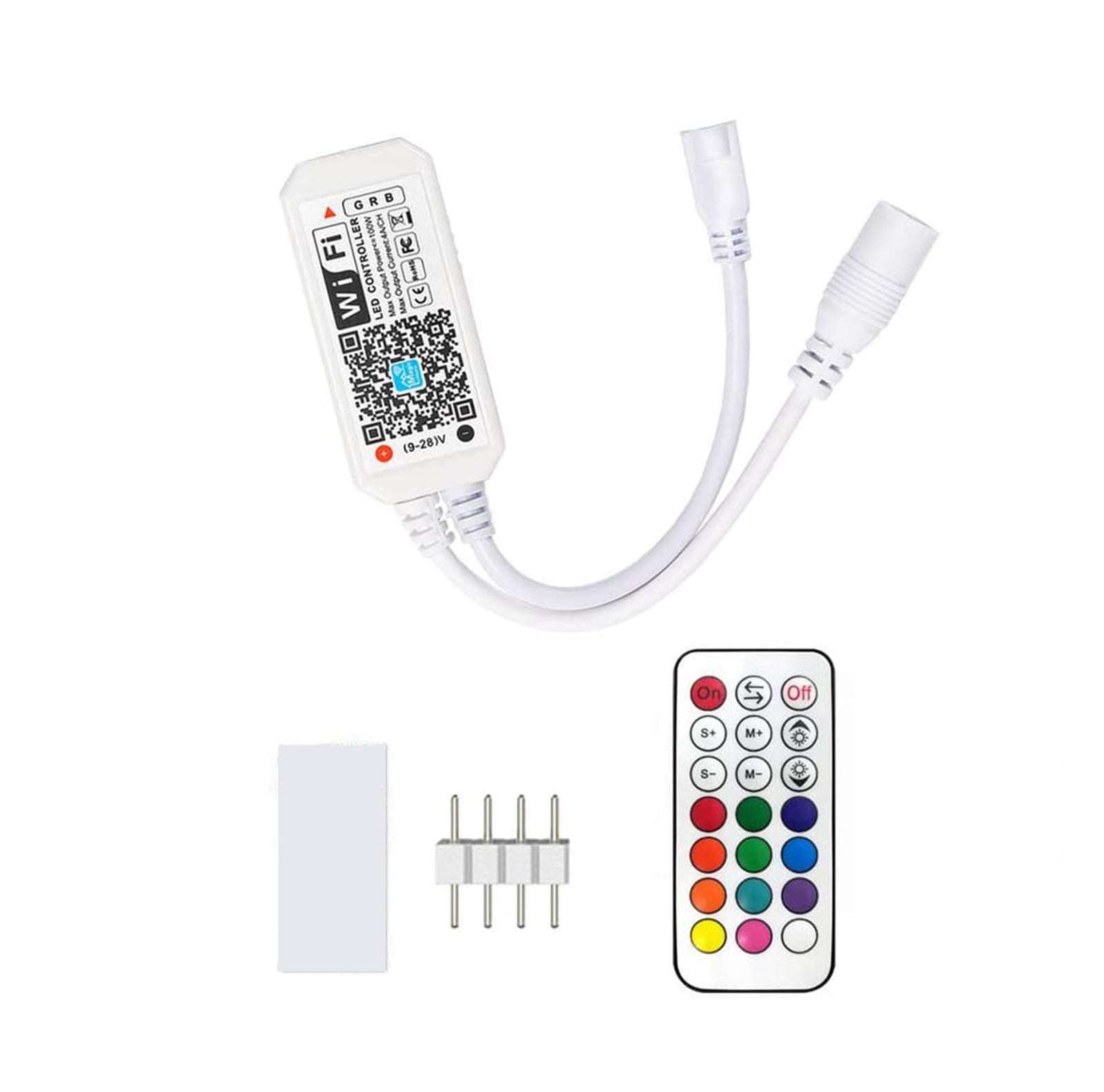 Iumwxz Kitchen Gadgets Wifi Rgb Led Smart Home Led Strip Controller Compatible for All Led Kitchen Utensil Set White Plastic Savings