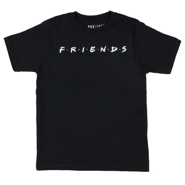 Friends The Television Series Men's Series Logo T-Shirt, Medium