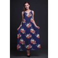 thumbnail image 3 of Bimba Robe Longue Décontractée pour Femme en Rayonne à Bretelles Spaghetti, Maxi d'Été, Robe Soleil - Moyen, 3 of 4