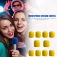 thumbnail image 4 of EIGTHTAIL 10pcs Microphone Windscreen Sponge Cover Mic Foam Protective Caps (Red) Musical Instrument Accessories, 4 of 6