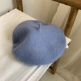thumbnail image 1 of LinYooLi Breda Hat Female British Retro Autumn And Winter Day Is Wool Painter Hat Ladies Beilei Hat Versatile Korean Version, 1 of 9