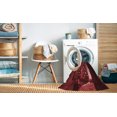thumbnail image 2 of Ahgly Company Tapis Rectangulaire Intérieur Lavable en Machine Rouge Brique, 2 Pieds x 5 Pieds, 2 of 7
