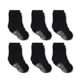thumbnail image 2 of Splozh Kids Socks Cotton 6PC Children Socks Comfortable Soft Fashion Solid Color Children Floor Socks Yellow,5-7 Years, 2 of 3