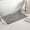 Grey, variant on Miogawg Rectangular Lattice Flocking Floor Mat Bathroom Absorbent Bathroom Floor Mat Entrance Door Living Room NonSlip Carpet