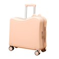 thumbnail image 2 of funtasica Carry on Size Travel Luggage 20" Airplanes Lightweight Kids Ride on Suitcase Pink, 2 of 9