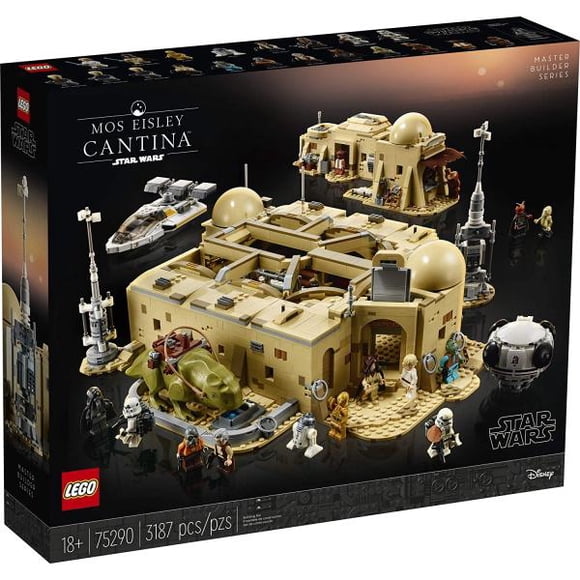 LEGO Star Wars: Mos Eisley Cantina - 3187 Piece Building Set [LEGO, #75290, Ages 18+]