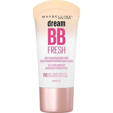Maybelline New York Dream Fresh BB Cream, Sheer Coverage, Natural Finish, Hydrating and Lightweight