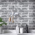 thumbnail image 4 of 12-Sheet Premium Self-Adhesive Kitchen Backsplash Tiles in Marble  12”X6”, 4 of 8