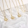 thumbnail image 5 of Colliers à Initiale Superposés pour Femmes, Collier Chaîne Trombone Simple Mignon Pendentif Lettre Hexagone Collier Ras-du-Cou à Initiale Colliers Superposés Dorés pour Femmes,CGold, 5 of 5