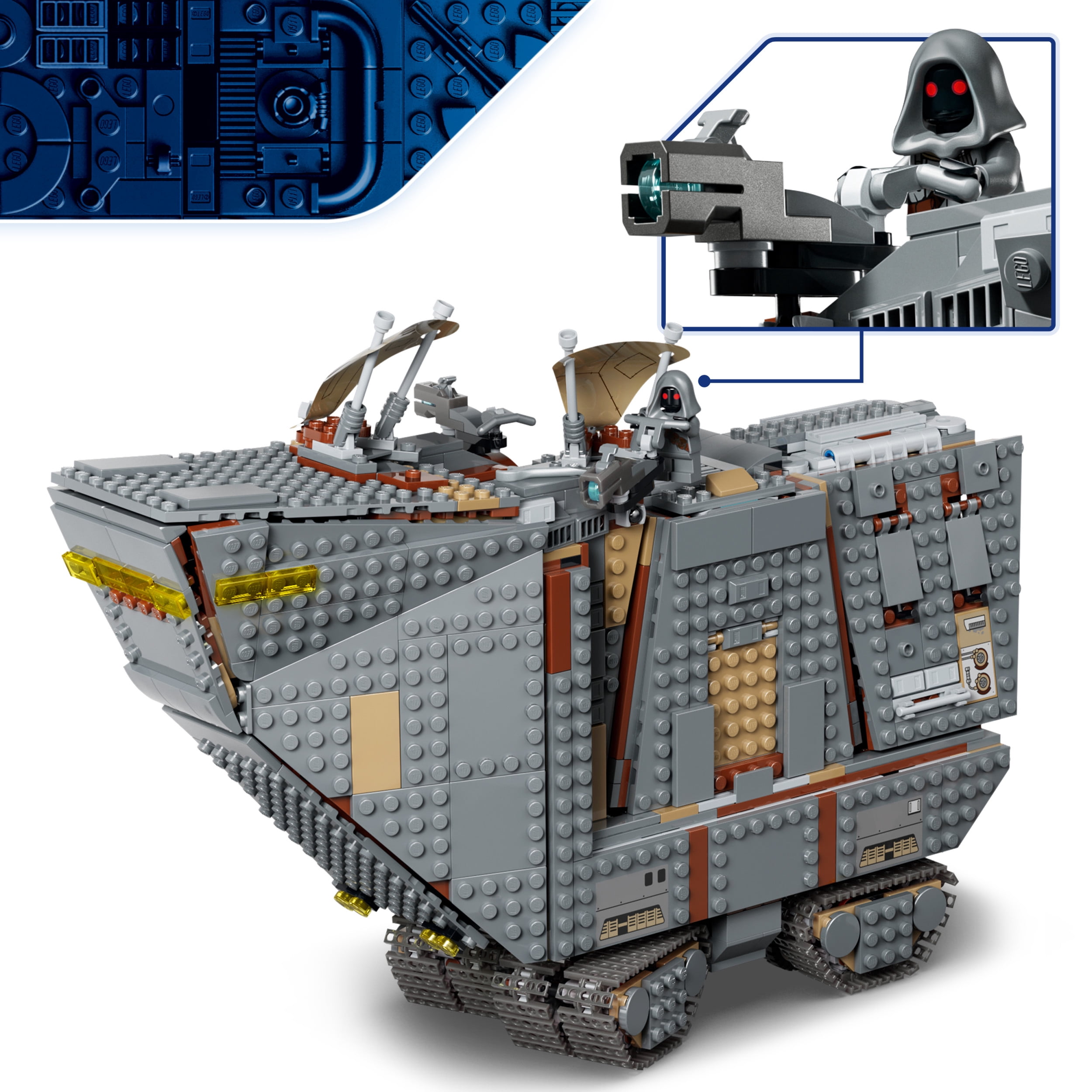 LEGO Star Wars Le chars des sables d’Offworld avec un Mudhorn, Ensemble 75453