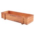 thumbnail image 2 of Herwey Vintage Wood Flower Planter Succulent Pot Rectangle Box for Home Desktop Storage Tray , Succulent Storage, Succulent Pot Box, 2 of 7