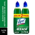thumbnail image 1 of Lysol Toilet Bowl Cleaner, Bleach, , Stain Removal, 10x cleaning actions, 710 mL, Pack of 2, 1 of 7