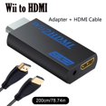 thumbnail image 1 of NARABB Wii to Converter Adapter 1080p Output Video 3.5mm Audio With 2M Cable, 1 of 9