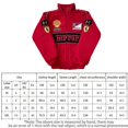 thumbnail image 3 of F1 Motorcycle Riding Jacket Retro Embroidery Hip-hop Wind Jacket For Women, 3 of 3