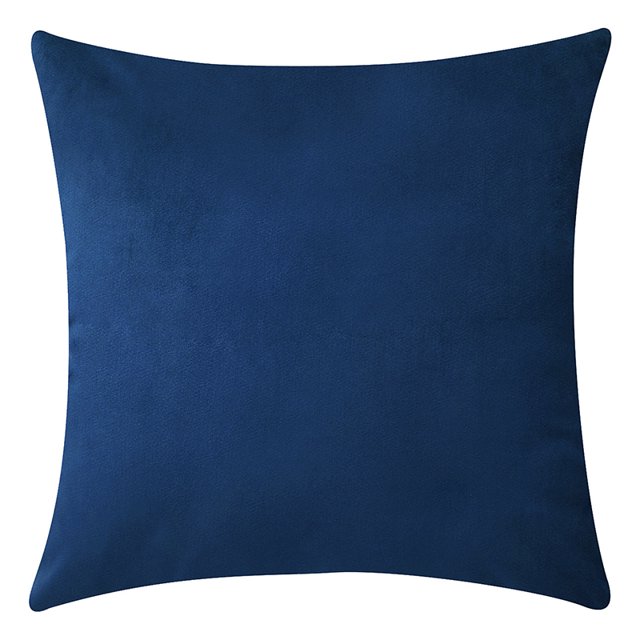 Coofit Velvet Pillow Cover Simple Fashion Cozy Throw Pillow Case Square Cushion Case