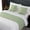 Green GN, variant on PpgejGEK European Hotel Style Bed Runner Towel 50x240 cm (19.68x94.48 in) for 1.8 Meter Bed - Decorative Bed Flag Cover for Bedroom Dining Table Modern Home Decor