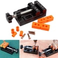 thumbnail image 2 of XZNGL Mini Flat Clamp Table Jaw Bench Clamp Drill Press Vice Opening Table Vise, 2 of 9