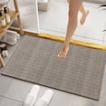 thumbnail image 1 of Wzzjkit Bathroom Rugs, Comfortable, Soft, Super Water Absorption Bath Mat, Machine Wash, Non-Slip, Thick, Easier to Dry, for Bathroom Front Door Bathroom Mats, 1 of 7