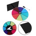 thumbnail image 4 of Roue Tournante avec Support Roue de Fortune Vierge Roulette Jeu Tournant Tableau Acrylique Effaçable Roue de Table pour Fête Carnaval et Activités en Classe, 4 of 8