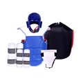 thumbnail image 4 of jinwen 5 Pieces Taekwondo Protective Gear Full Protection for MMA Sparring Training S, 4 of 9