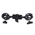 thumbnail image 1 of Double Clamp Mount Bracket, Scratch Proof Anti Slip Rubber Pad Umbrella Holder Pole Clamp  for Desktop, 1 of 7
